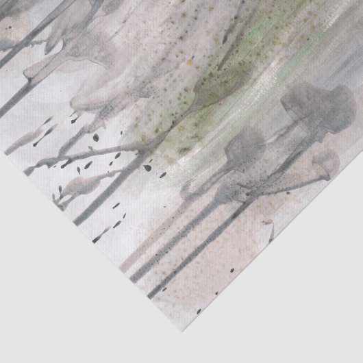 Elegant Abstract Gray Decoupage Tissue Paper Tissuepapier (Detail)