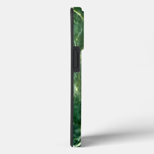 Elegant abstract groen golfpatroon marmeren ontwer Case-Mate iPhone case (Achterkant / Rechts)
