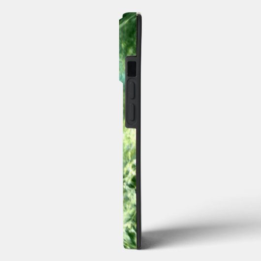 Elegant abstract groen golfpatroon marmeren ontwer Case-Mate iPhone case (Achterkant / Links)