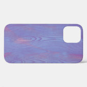 Elegant Abstract hout textuur Violet paars Case-Mate iPhone Case (Achterkant (horizontaal))