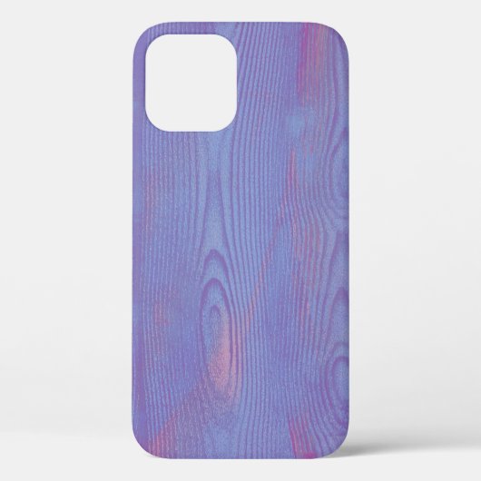 Elegant Abstract hout textuur Violet paars Case-Mate iPhone Case (Achterkant)