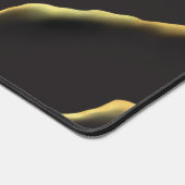 Elegant Abstract Inky Gold en Black Bureaumat (Hoek)