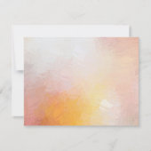 Elegant Abstract kunstwerk kleurrijk modern blanco Notitiekaartje (Voorkant)