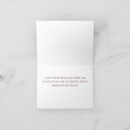 Elegant Abstract Lets Flamingle Bedankkaart (Binnen)