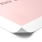 Elegant Abstract Lets Flamingle Poster (Hoek)