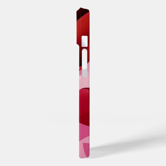 Elegant Abstract Lila Rood Roze Kleuren Case-Mate iPhone Case (Achterkant / Links)