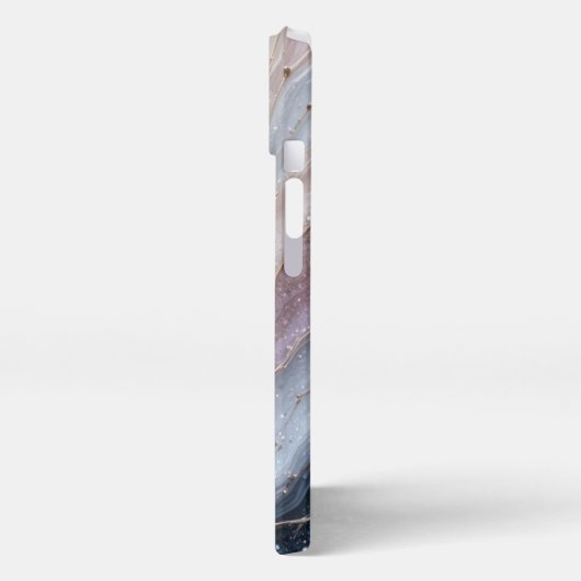  Elegant Abstract Marble Waves iPhone 13 Case iPhone Hoesje (Linkerkant)