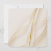 Elegant Abstract Modern Wedding sparen de Datum Save The Date (Achterkant)