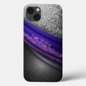 Elegant abstract ontwerp met glinsterende achtergr Case-Mate iPhone case (Achterkant)