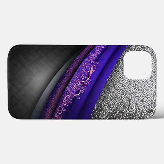 Elegant abstract ontwerp met glinsterende achtergr Case-Mate iPhone case (Achterkant (horizontaal))