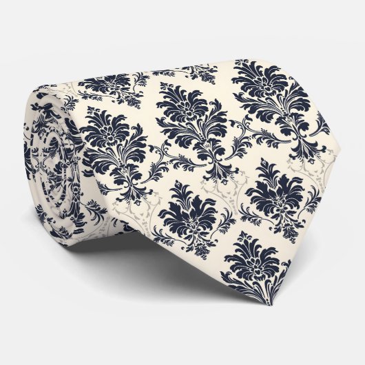 Elegant Abstract patroon Stropdas (Opgerold)