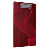 Elegant Abstract rood lint Klembord (Rechts)
