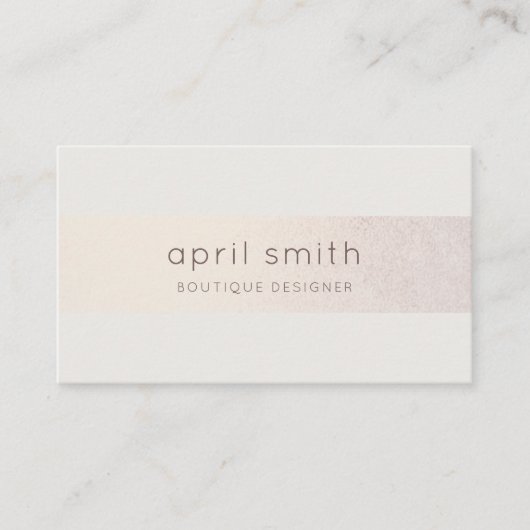 Elegant Abstract Roos Gold Paarse Waterverf Visitekaartje (Voorkant)