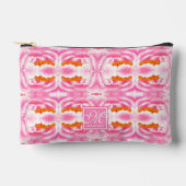 Elegant Abstract roze 'Tie Dye' Patroon Etui (Voorkant)