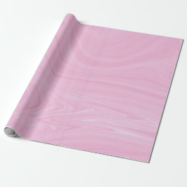Elegant Abstract roze, vloeibaar marmer | Cadeaupapier