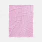 Elegant Abstract roze, vloeibaar marmer | Fleece Deken (Voorkant)