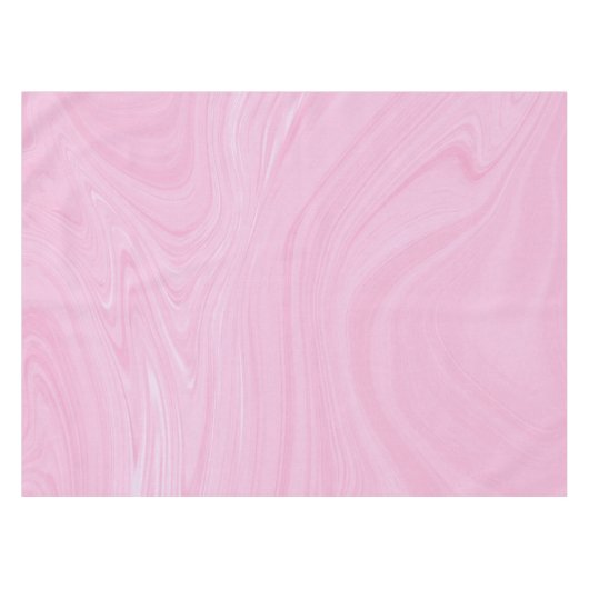 Elegant Abstract roze, vloeibaar marmer | Tafelkleed (Voorkant (Horizontaal))