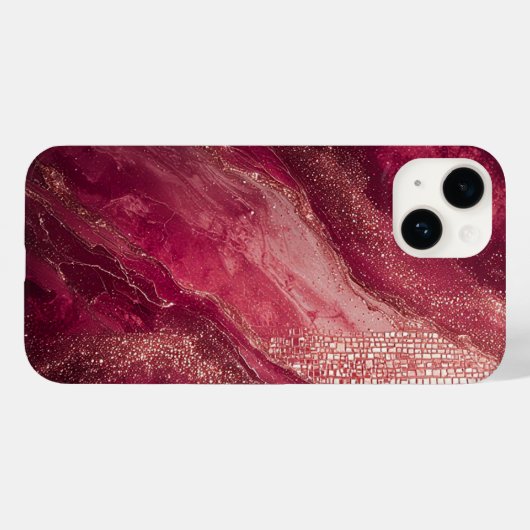 Elegant Abstract schilderij Case-Mate iPhone Case (Achterkant (horizontaal))