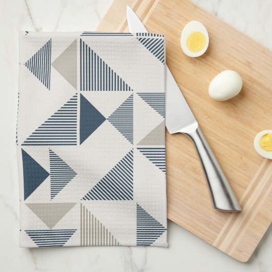 Elegant Abstract Theedoek (Quarter Fold)