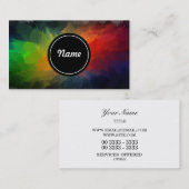 Elegant Abstract Visitekaartje (Voorkant / Achterkant)