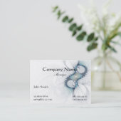 Elegant Abstract Visitekaartje (Staand voorkant)