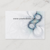 Elegant Abstract Visitekaartje (Achterkant)