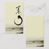 elegant abstract visitekaartje in chinese stijl te (Voorkant / Achterkant)