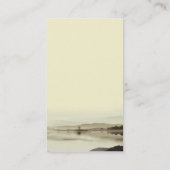 elegant abstract visitekaartje in chinese stijl te (Achterkant)