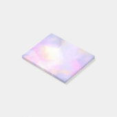 Elegant Abstract Waterverf Kosmisch Ruimteontwerp Post-it® Notes (Schuin)