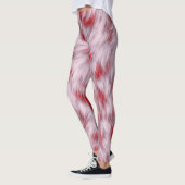 Elegant Abstract zacht vlotterpatroon | Leggings (Links)
