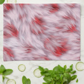 Elegant Abstract zacht vlotterpatroon | Theedoek (Gevouwen)