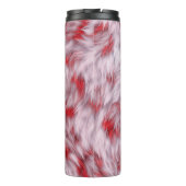 Elegant Abstract zacht vlotterpatroon | Thermosbeker (Achterkant)