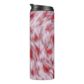 Elegant Abstract zacht vlotterpatroon | Thermosbeker (Geroteerd rechts)