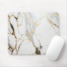Elegant abstract zwart-wit goudmarmer