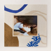 Elegant Abstracte, moderne kunst, persoonlijke fot Legpuzzel (Horizontaal)