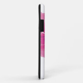 Elegant Abstracte Waterverf Floral iPhone Case (Achterkant/rechts)