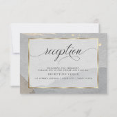 Elegant Abstracte Waterverf Schelft Neutrale kleur Kaart (Voorkant)