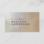 Élégant Abstrait Visitekaartje (Voorkant)