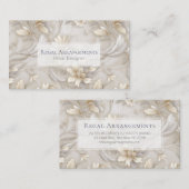 Elegant Acanthus Visitekaartje (Voorkant / Achterkant)