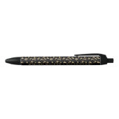 Elegant Accountant Numbers Chic Gold Personalized Zwarte Inkt Pen (Bovenkant)