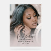 Elegant Acryl Zoet 16 Welkomstbord Bord (Voorkant)