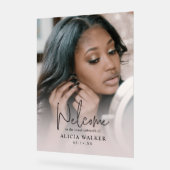 Elegant Acryl Zoet 16 Welkomstbord Bord (Hoek)