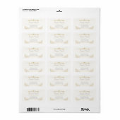 Elegant Address Labels – Personalized Mailing (Full Sheet)