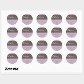ELEGANT ADRES STICKER SEAL :: perfectie 2A (Vel)