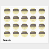 ELEGANT ADRES STICKER SEAL :: perfectie 4A (Vel)