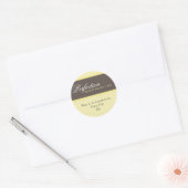ELEGANT ADRES STICKER SEAL :: perfectie 4A (Envelop)