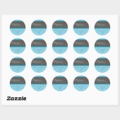ELEGANT ADRES STICKER SEAL :: perfectie 5A (Vel)