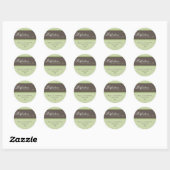 ELEGANT ADRES STICKER SEAL :: perfectie 6A (Vel)