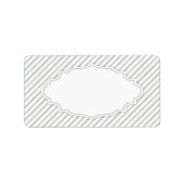 Elegant adreslabel etiket (Voorkant)