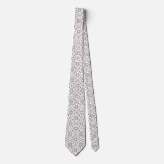 Elegant Aesthetics Spanish Geometric Pattern Tie Stropdas (Voorkant)